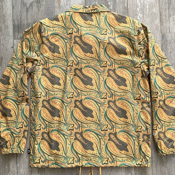🔥🔥STUSSY - COACH PAISLEY JACKET🔥🔥 - Picture 6 of 7